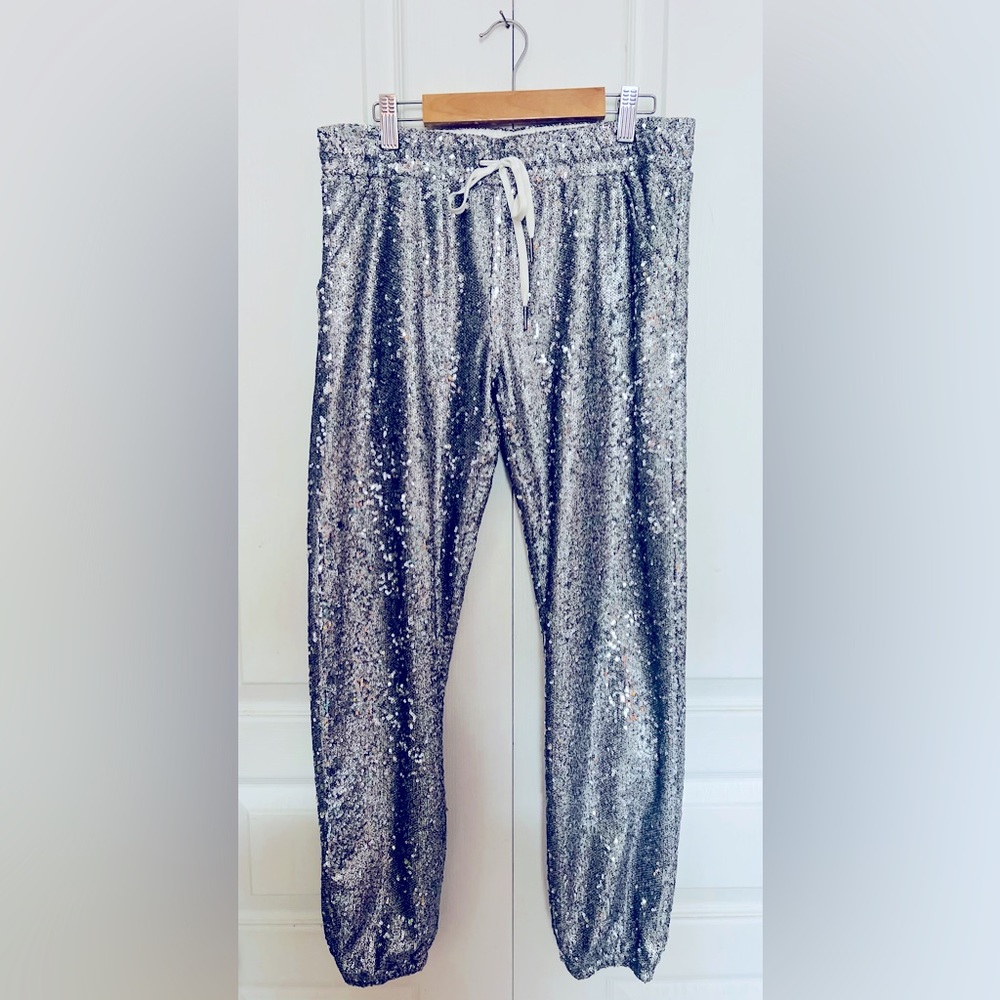David Lerner - Sequin Jogger Pants